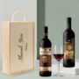 Personalised 19 Crimes Red Wine Gift Set For Occasions, thumbnail 4 of 6
