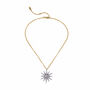 Jewelled Northern Star Necklace, thumbnail 2 of 3