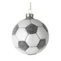 Glass Hanging Football Christmas Tree Decoration Gift, thumbnail 1 of 2