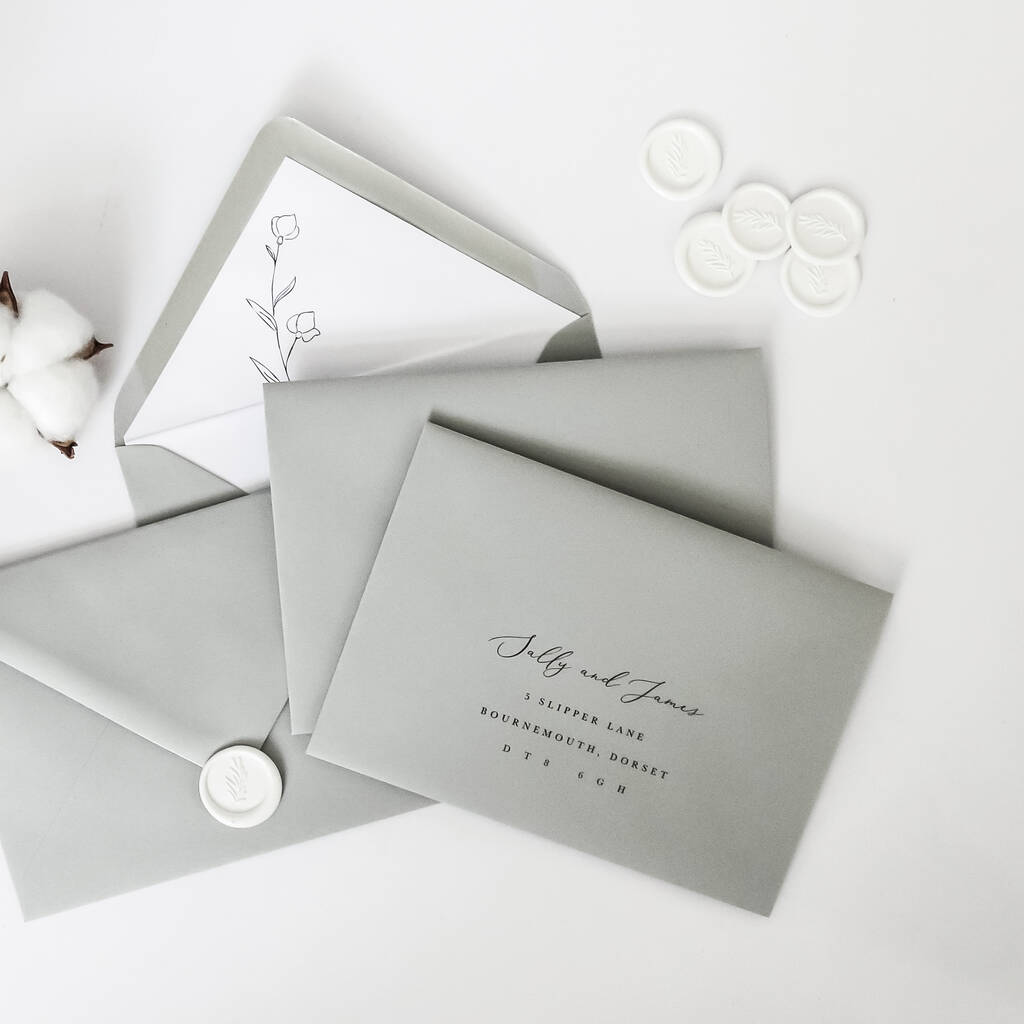 Dreamy Wedding Invitation By Confetti Designs