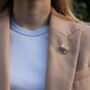 Gold Vermeil Bumble Bee Brooch, thumbnail 3 of 7