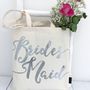 'Bridesmaid' Silver Bridesmaid Bag, thumbnail 4 of 5