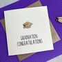 Personalised Wooden Graduation Congratulations Card, thumbnail 3 of 3