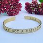 You've Got A Friend In Me Bangle, thumbnail 1 of 1