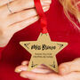 Personalised Thank You Teacher Christmas Decoration, thumbnail 1 of 6
