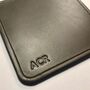 Personalised Stamped Leather Coaster, Grey, thumbnail 6 of 12