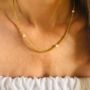 The Sienna Freshwater Pearl And Seed Bead Necklace, thumbnail 3 of 8