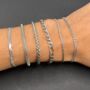 Personalised Bracelets Silver For Men And Women, thumbnail 4 of 12