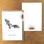 Pipistrelle Bat Christmas Cards, thumbnail 2 of 5