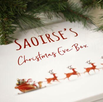 Personalised Christmas Eve Box In Tin, 7 of 10