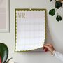 2026 A3 Family Wall Calendar With Five Columns, thumbnail 2 of 9