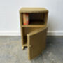 Mid Century Vintage Woven Rattan Bedside Cabinet, thumbnail 9 of 10