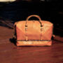 Genuine Leather Duffel With Suit Compartment, thumbnail 2 of 10