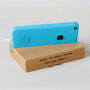 Personalised Wooden Phone And Tablet Stand, thumbnail 3 of 10