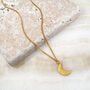 Crescent Moon Necklace, thumbnail 3 of 3