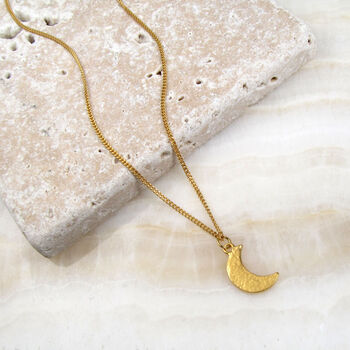 Crescent Moon Necklace, 3 of 3