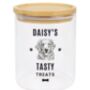 Personalised Dog Breed Glass Treat Jar, thumbnail 2 of 4