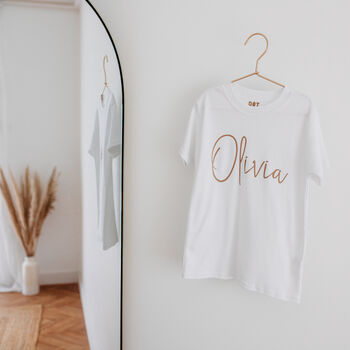 Personalised Name Children's T Shirt, 5 of 8