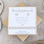 Cz Heart Wedding Earrings – Bridesmaid For The Day, thumbnail 1 of 5
