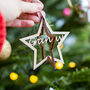 Personalised 3D Star Tree Decoration, thumbnail 3 of 7