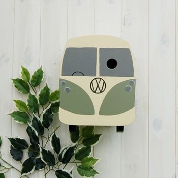 Personalised Campervan Bird Box, 6 of 12