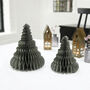 Grey Honeycomb Tree Set Of Two, thumbnail 1 of 2