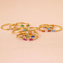 Set Of Family Birthstone Stacking Rings, thumbnail 9 of 11