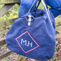 Personalised Embroidered Monogram Holdall Bag, thumbnail 2 of 6