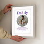 Personalised Father's Day Framed Photo Print, thumbnail 2 of 4