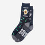 Here For The Beer Men's Combed Cotton Funny Crew Socks, thumbnail 3 of 4