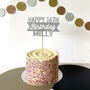 Personalised Age Happy Birthday Cake Topper, thumbnail 2 of 5