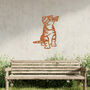 Kitten With Butterfly Wall Art Perfect Gift For Garden And Cat Lovers, thumbnail 8 of 10