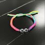 Personalised Snake Knot Double Projection Bracelet, thumbnail 8 of 12