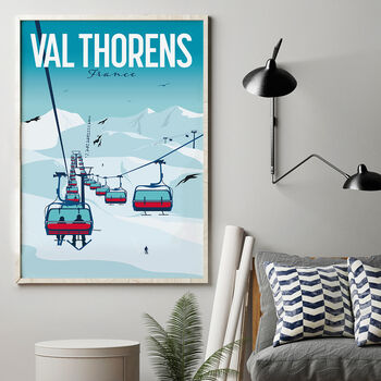 Val Thorens Art Print, 4 of 4
