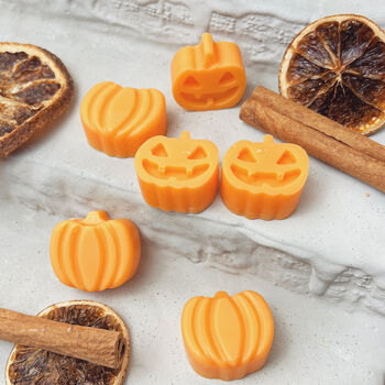 Pumpkin Spice Wax Melts Halloween Set Of Six, 5 of 5
