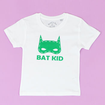 'Bat Kid' Super Cool Kids T Shirt, 3 of 4
