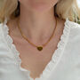 Personalised Handwriting Love Heart Necklace, thumbnail 3 of 6