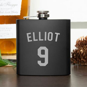 Personalised Football Shirt Hip Flask, 4 of 9