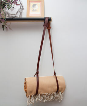 Cotton Beach Towel And Carrier Strap 30th Birthday Gift Set, 12 of 12