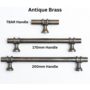Solid Brass Plain Kitchen Pull Handles And Knobs, thumbnail 2 of 12