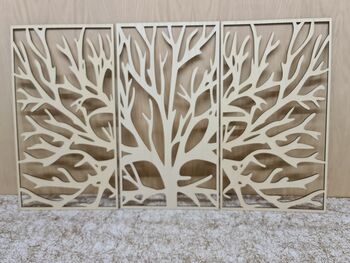 Tree Of Life Branches Wooden Wall Art Room Decor, 9 of 10