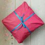 Personalised Pastel Rainbow Velvet Cushion, thumbnail 5 of 5