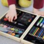 Personalised Wooden Art Box Set, thumbnail 4 of 6