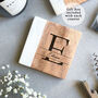 Personalised Monogram Coffee Coaster, thumbnail 3 of 11