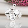 Personalised Silver Origami Polar Bear Necklace, thumbnail 1 of 7