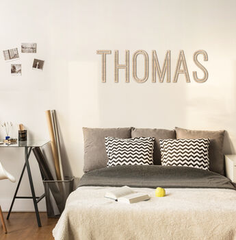 Personalised Wall Name Neon Font, 7 of 10