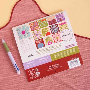 2027 Compact Wall Calendar | Les Fleurs, 6 of 7