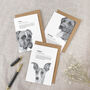 Funny Boxer Illustration Card For Dog Lovers, thumbnail 4 of 6
