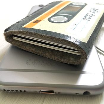 Personalised Tape Cassette Card Holder Travel, 3 of 4