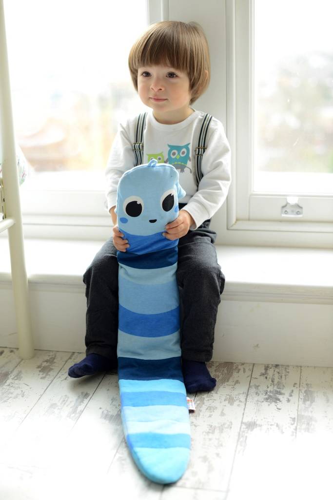 Warm Worms, Long Hot Water Bottle For Kids By YuYu Bottle